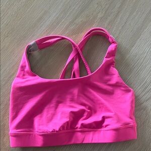 lululemon athletica Pink Sports Bra